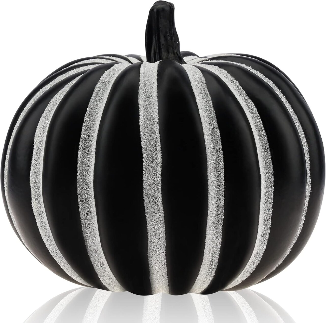 Black Craft Pumpkins Decorating Plastic Indoor Halloween Decor Thanksgiving Party Favors Fall Farmhouse